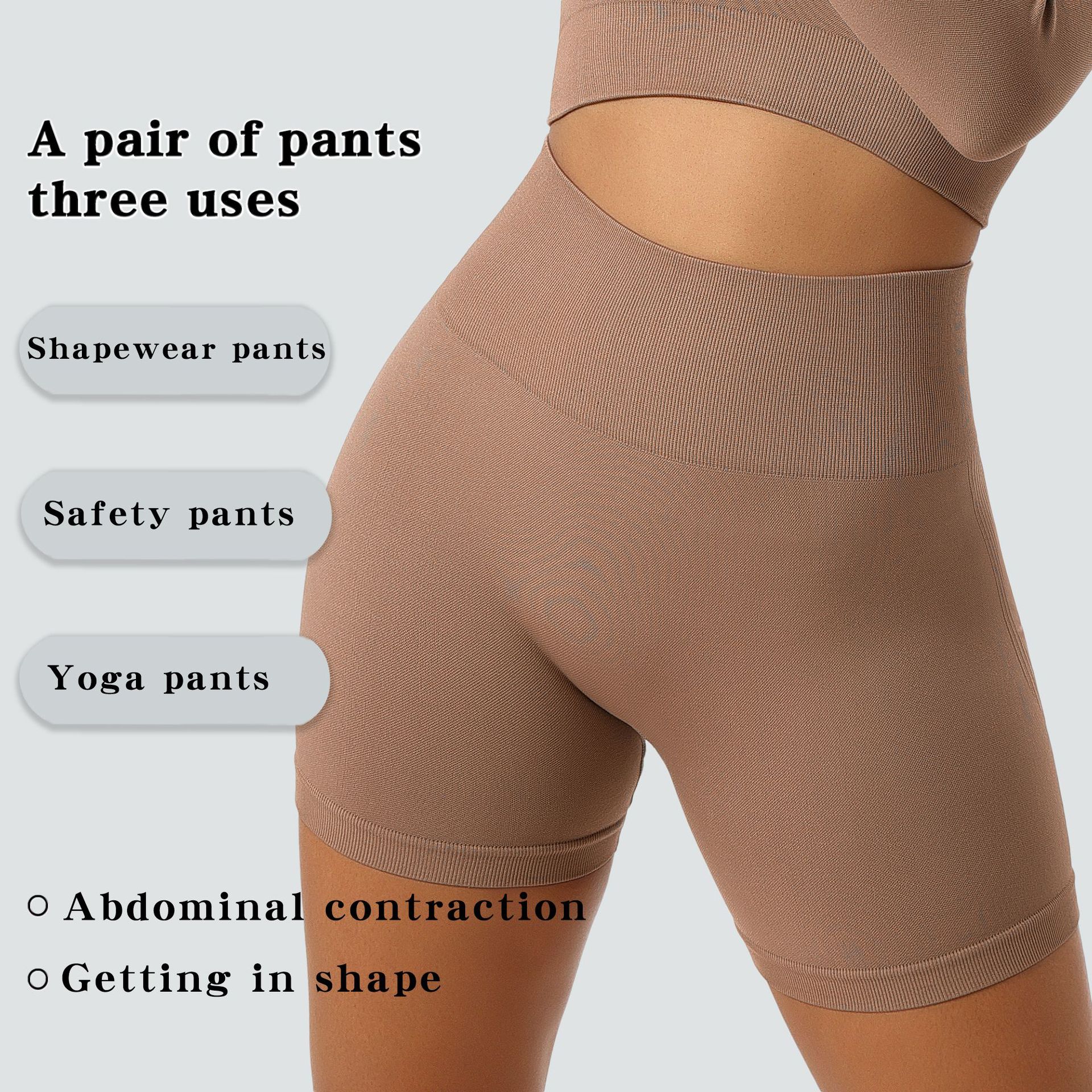 Womens Seamless High Waist Leggings Running Outdoors Workout Activewear Pants